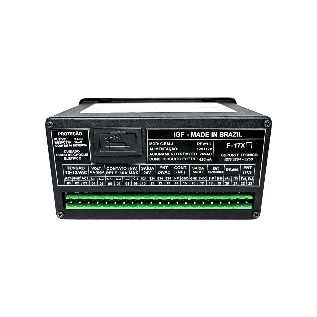 COMANDO ELETRÔNICO PARA PAINÉIS AUTOMATIZADOS F-17X CF