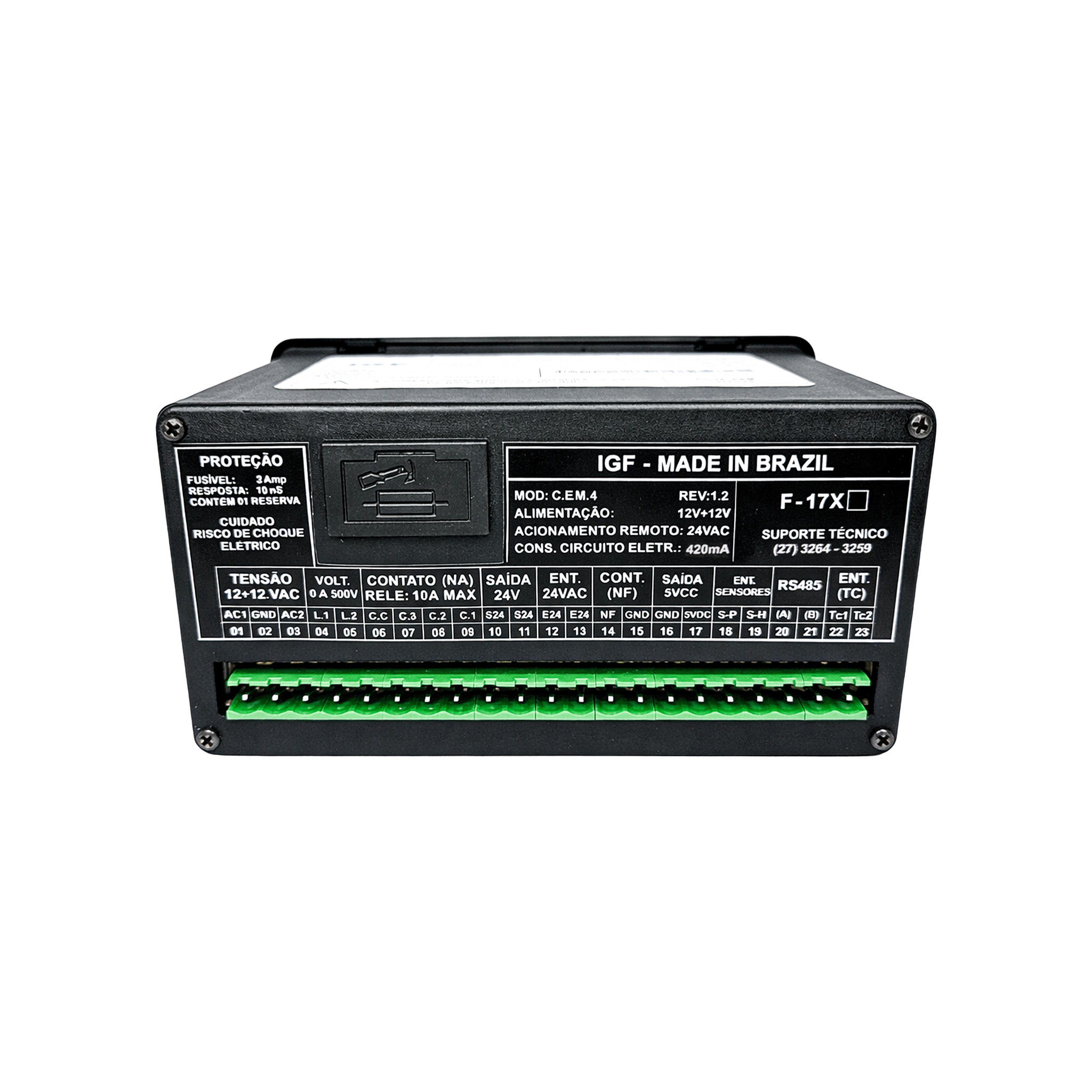 COMANDO ELETRÔNICO PARA PAINÉIS AUTOMATIZADOS F-17X CF