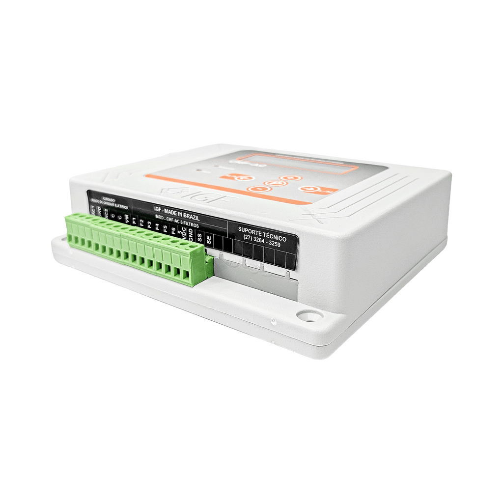 CONTROLADOR RETROLAVAGEM AUT. PARA FILTROS C/ DIFERENCIAL DE PRESSÃO CRF-AC 3F