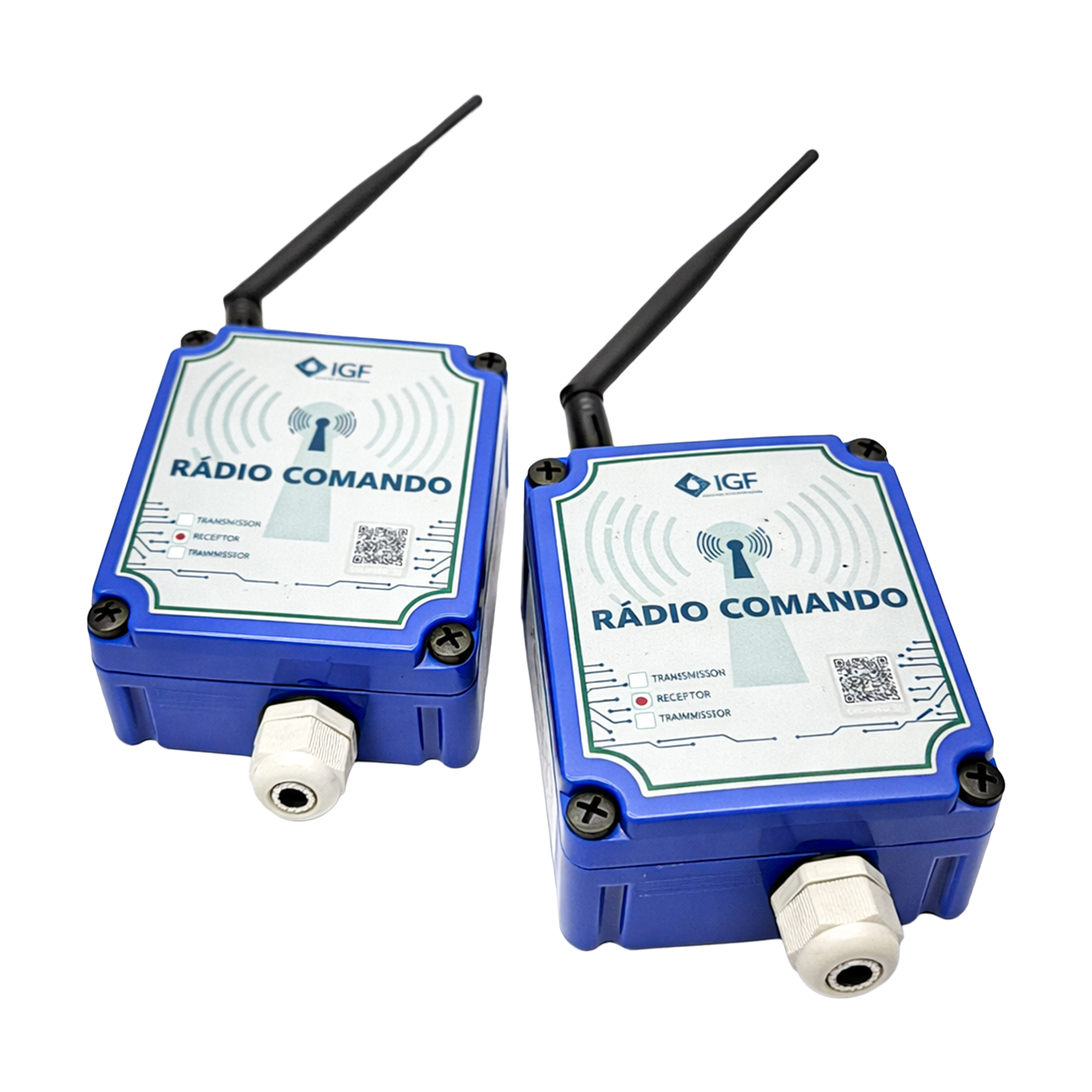 KIT RÁDIO COMANDO TRANSMISSOR E RECEPTOR C/1 CANAL ARF1C VS