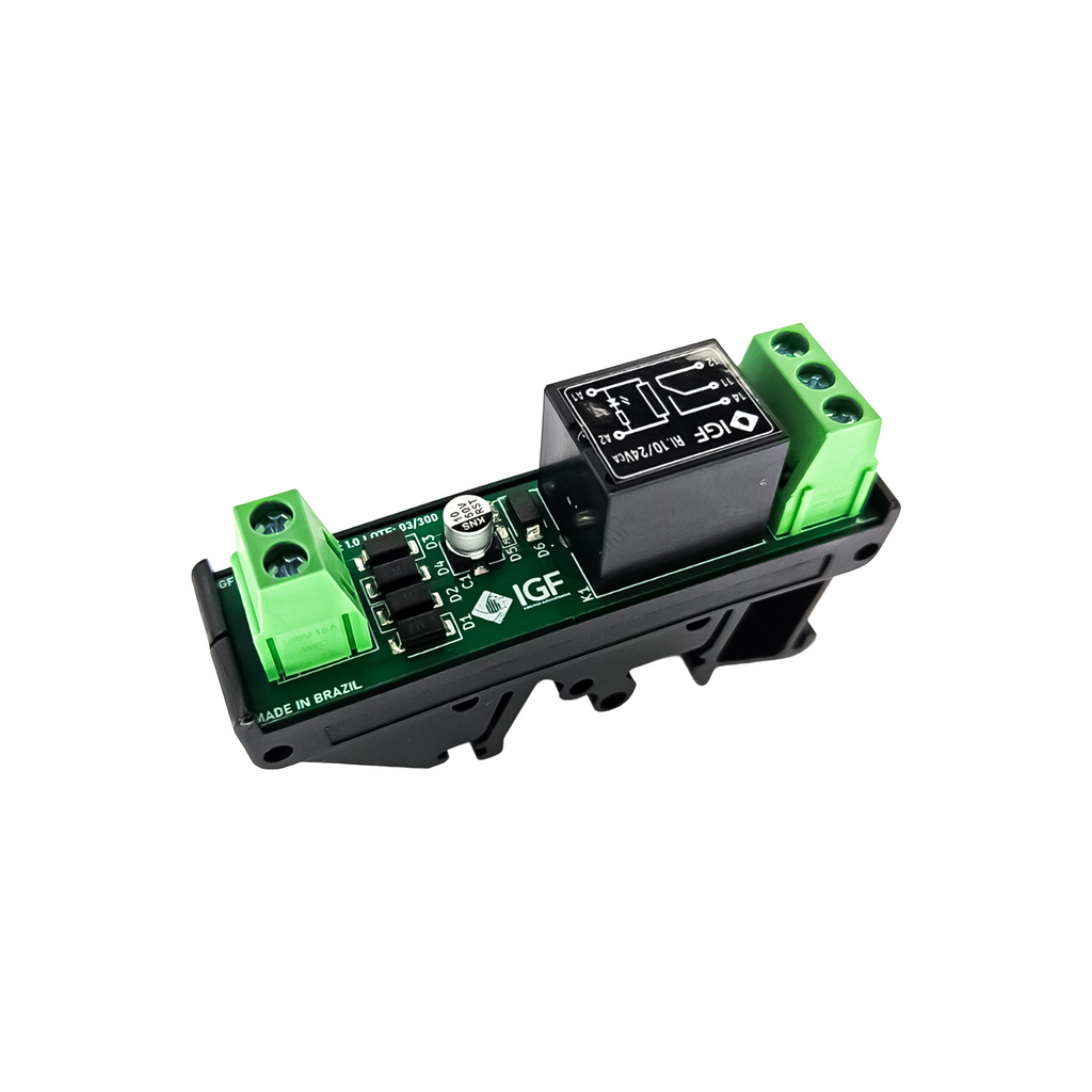 RELÉ INTERFACE ACOPLADOR 24VAC NA/NF